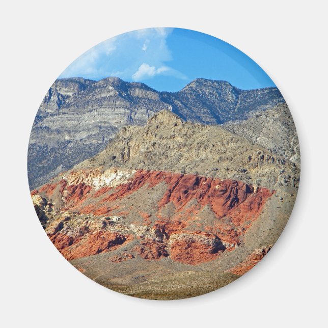Red Rocks Nevada Magnet (Front)
