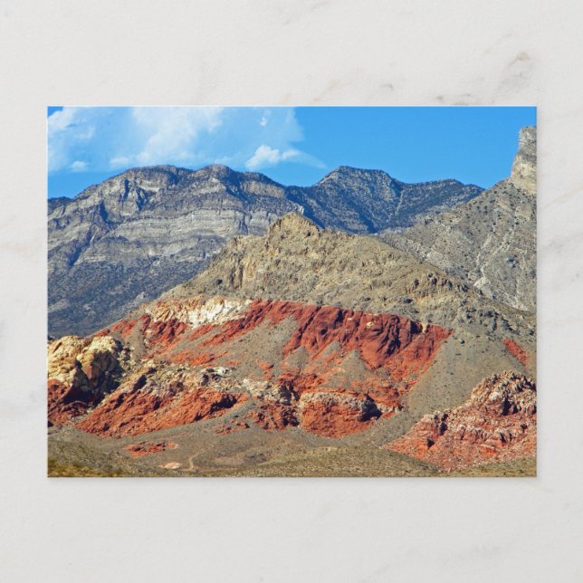 Red Rocks Nevada Postcard (Front)