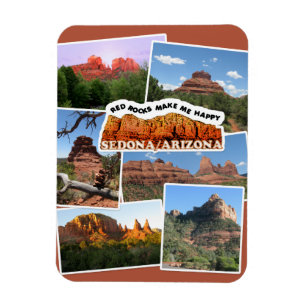 Red Rocks of Sedona Magnet