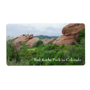Red Rocks Ridge Mountains and Valley