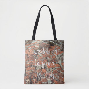 Red Roofs of Kotor (Montenegro) Tote Bag