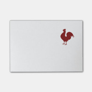 Red Rooster Adapted from an Antique Illustration Post-it Notes