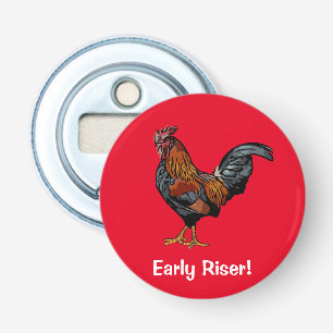 Red Rooster Bottle Opener