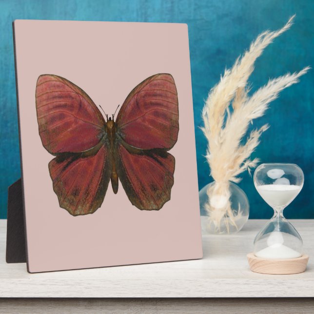 Red Rooster Butterfly Plaque (Side)