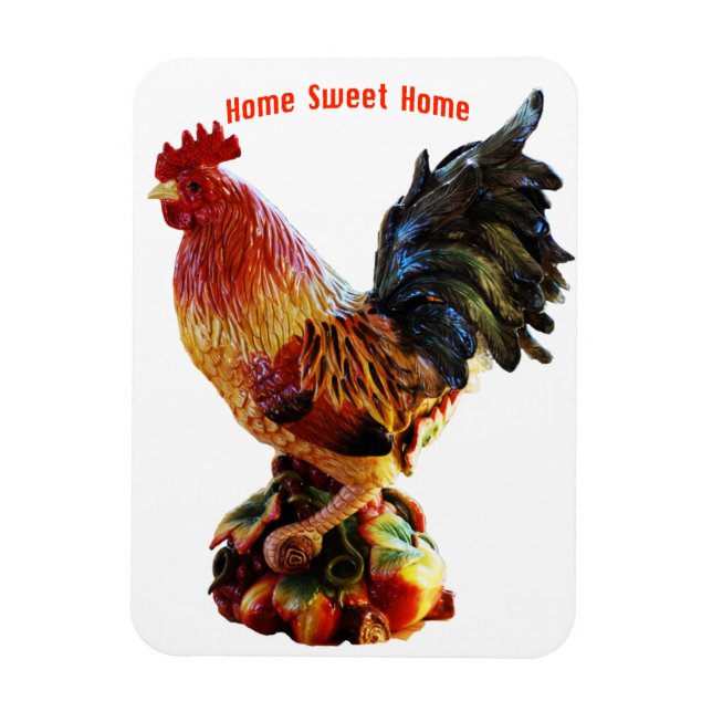 Red Rooster Magnet (Vertical)