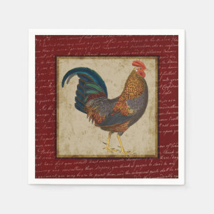 Red Rooster Napkin