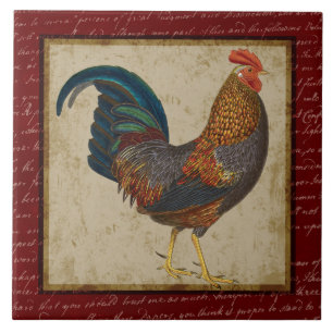 Red Rooster Tile