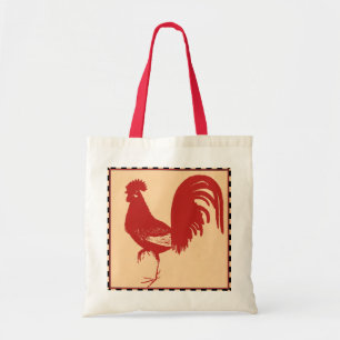 Red Rooster Tote Bag