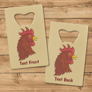 Red Rooster's Head