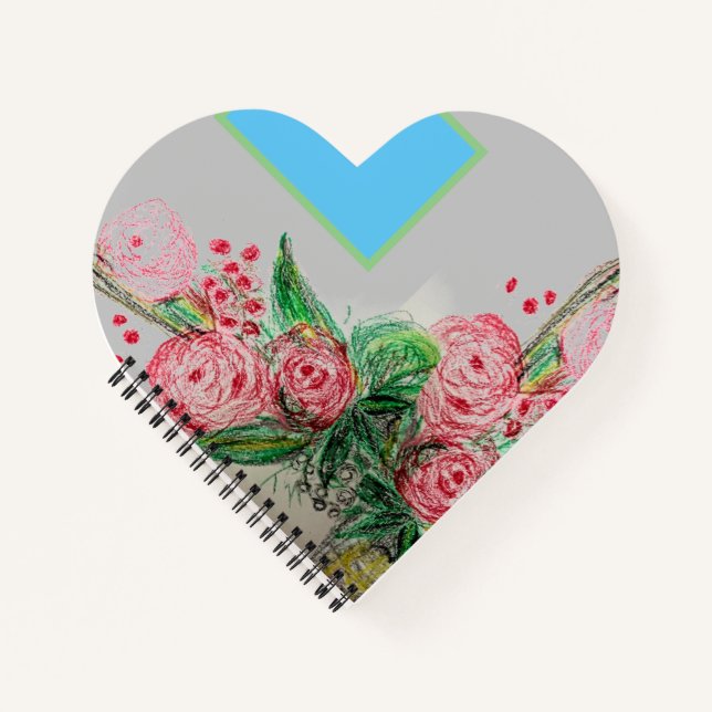 Red Rosas Notebook (Front)