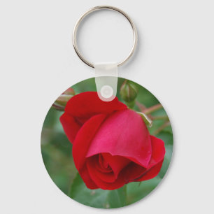 Red Rose 1 Keychain