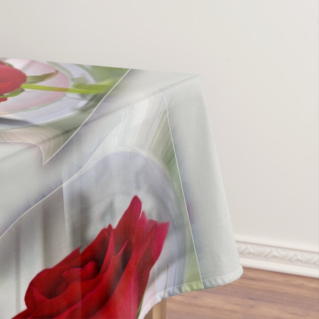 Red rose 2 tablecloth (In Situ)