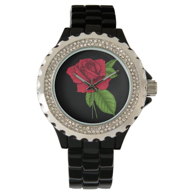 Red rose 2 watch (Front)