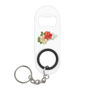 Red Rose and Daisies