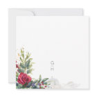 Red Rose and Eucalyptus Wedding Reception Only