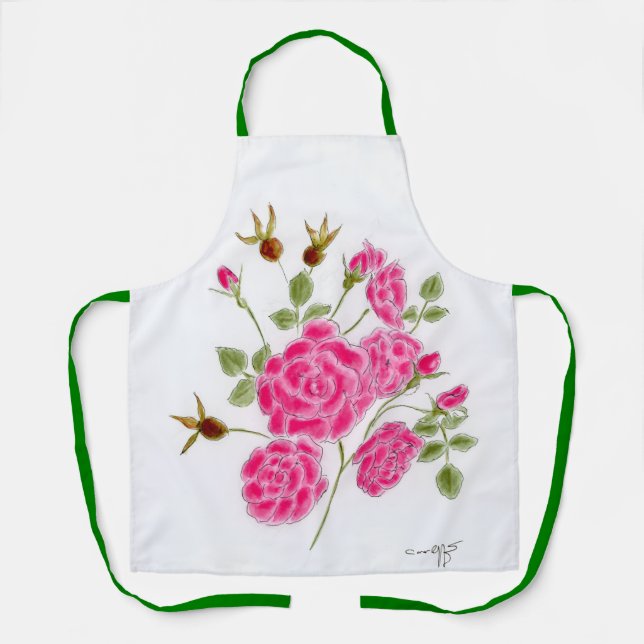 Red Rose Apron (Front)
