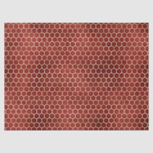 Red Rose Bee Series Design 2 Tissue Paper