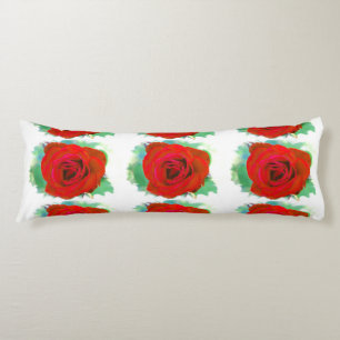 Red Rose Body Cushion