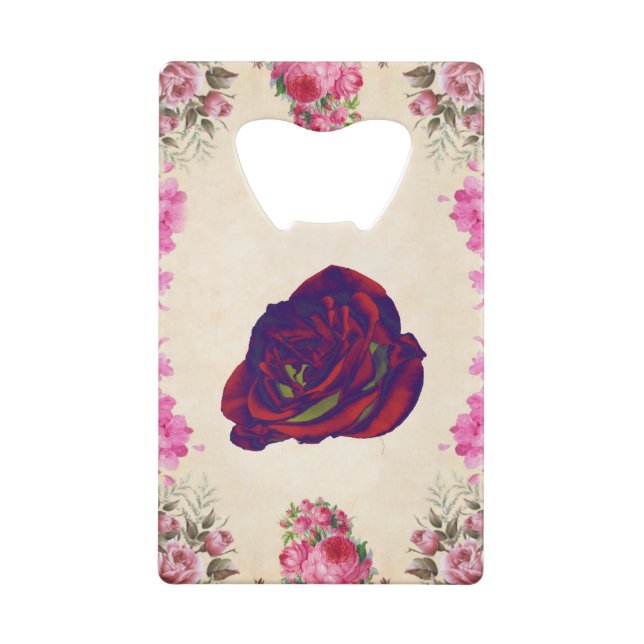 Red Rose Bottle Opener (Back)