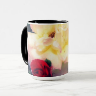 Red Rose Bud Beverage Mug