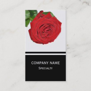 Red Rose Business Card