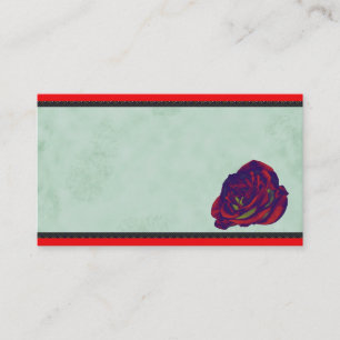 Red Rose Business Card
