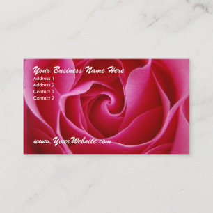 Red Rose Business Card