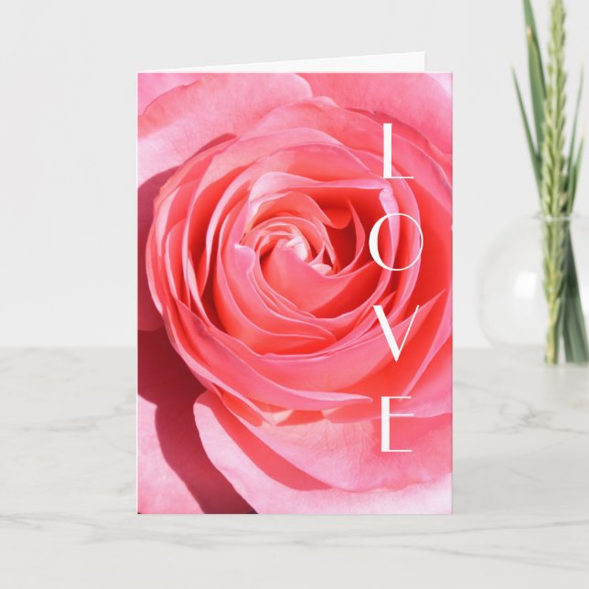 Red Rose Card (Front)