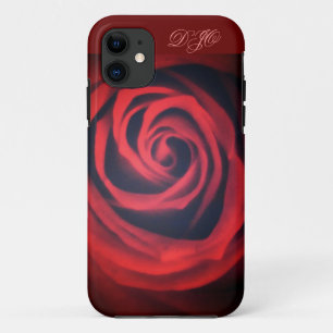 Red Rose Close Up iPhone 11 Case