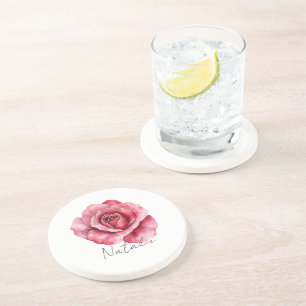 Red Rose Coaster