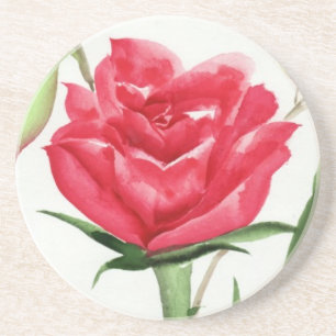 Red Rose Coaster