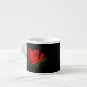 Red Rose - Dark Passion Espresso Cup