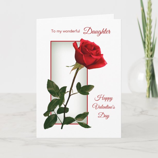 Valentine For Daughter Cards | Zazzle UK