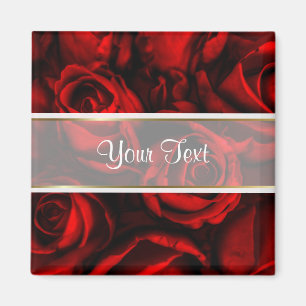 Red Rose Elegance Magnet