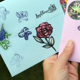 Red Rose Envelope