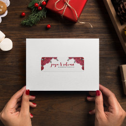 Red Rose Floral Wedding Theme