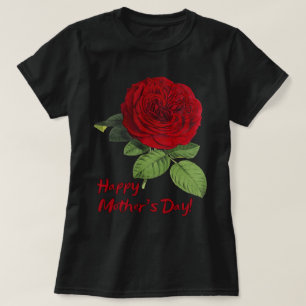 Red Rose for Mother T-Shirt