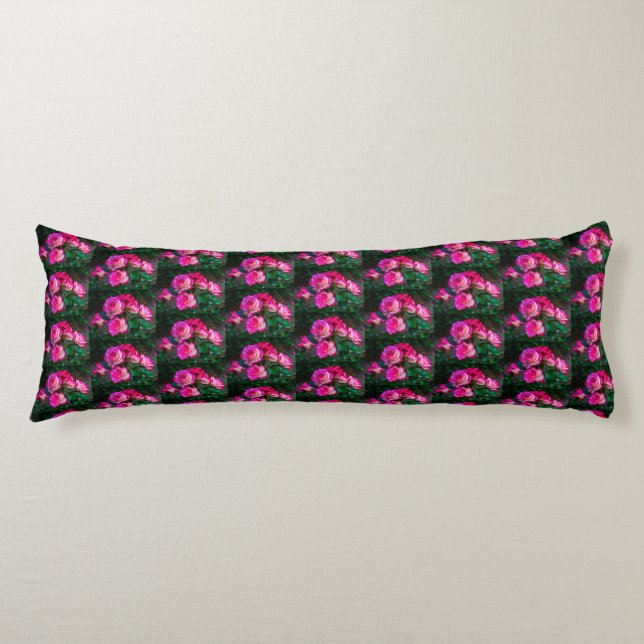Red Rose Garden Body Cushion (Front)