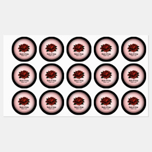 Red Rose Gothic Wedding Personal