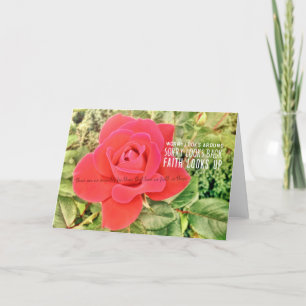RED ROSE Greeting Card