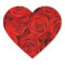 RED ROSE HEART STICKERS AND ENVELOPE SEALS