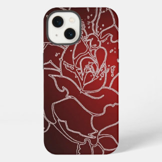 Red Rose iphone 13 case