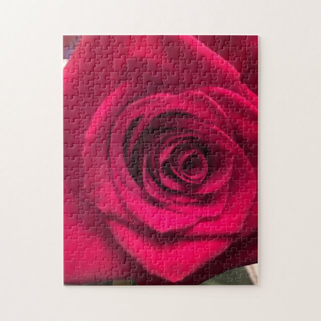 Red Rose Jigsaw Puzzle (Vertical)