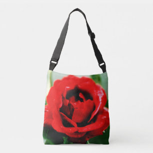 Red Rose Love Crossbody Bag