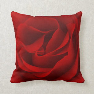 Red Rose Magnified Cushion
