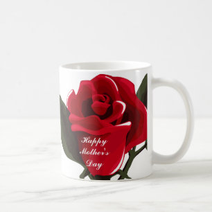 Red Rose Mother's Day Mugs