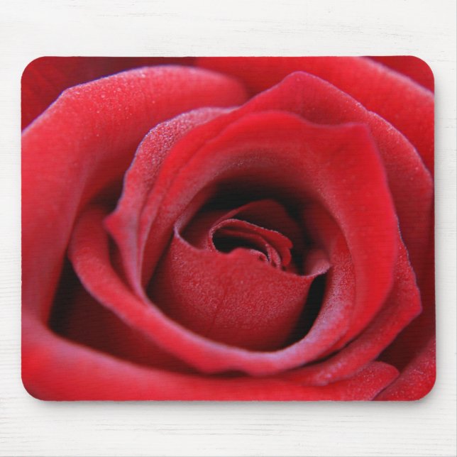 Red Rose Mouse Mat (Front)