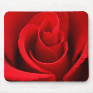 red rose mouse mat