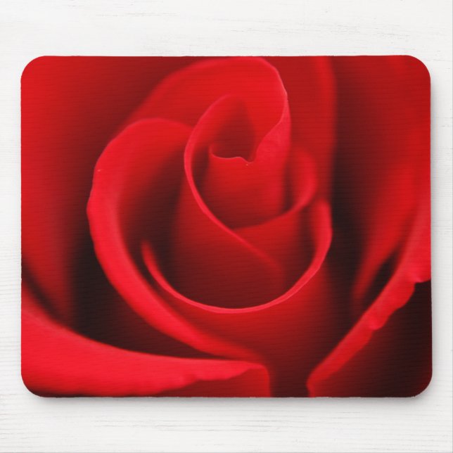 red rose mouse mat (Front)