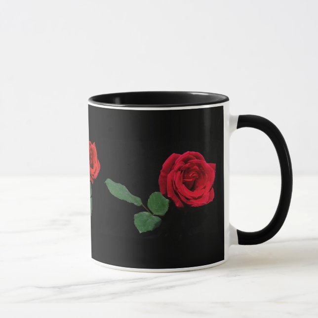 Red Rose Mug (Right)